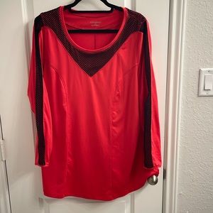 Plus size workout top